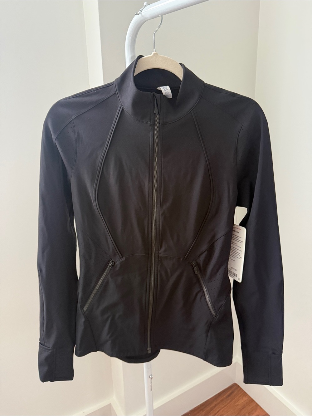 Lululemon Sleek Essentials Black Full-Zip Jacket